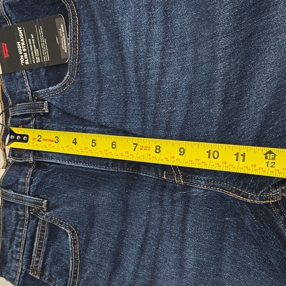 NEW Levi's 70s High Slim Straight Jeans 27W - Picture 12 of 13